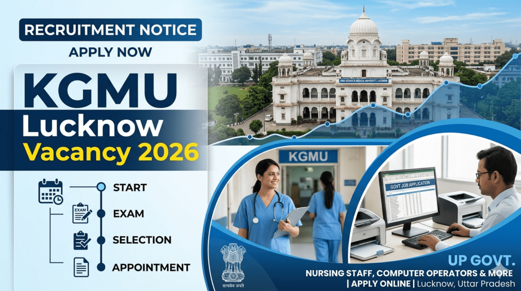 KGMU Lucknow Recruitment 2026