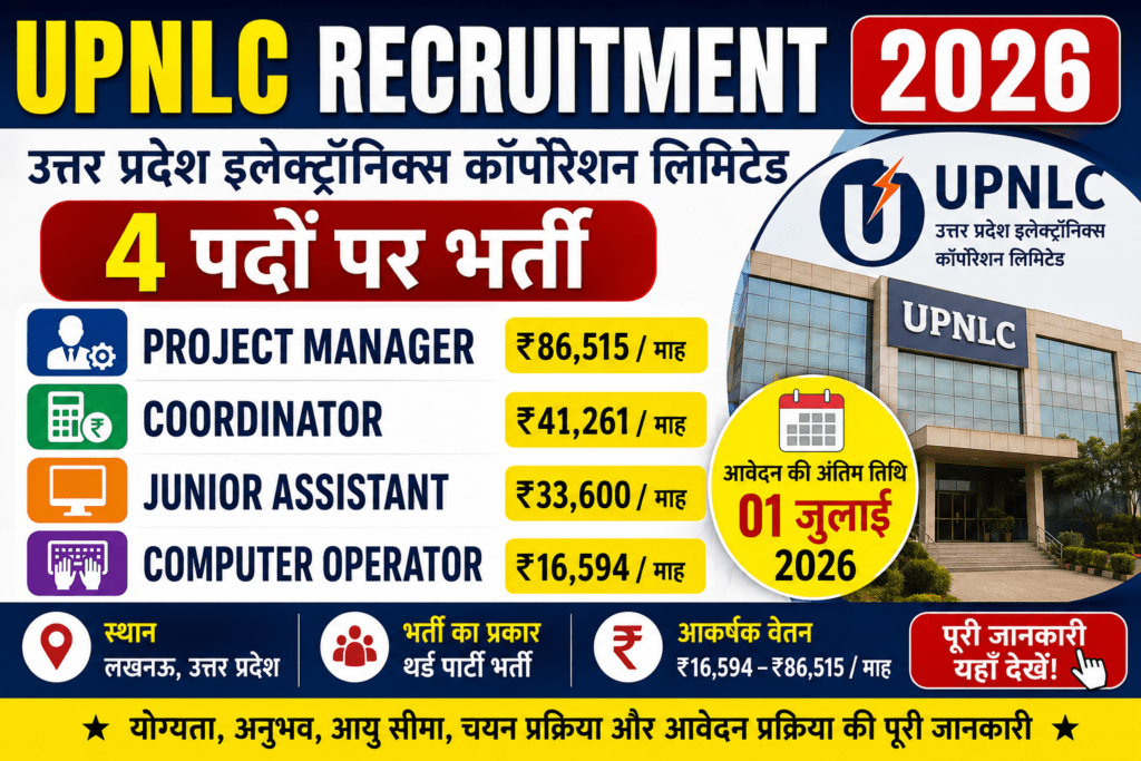 UPNLC Bharti 2026