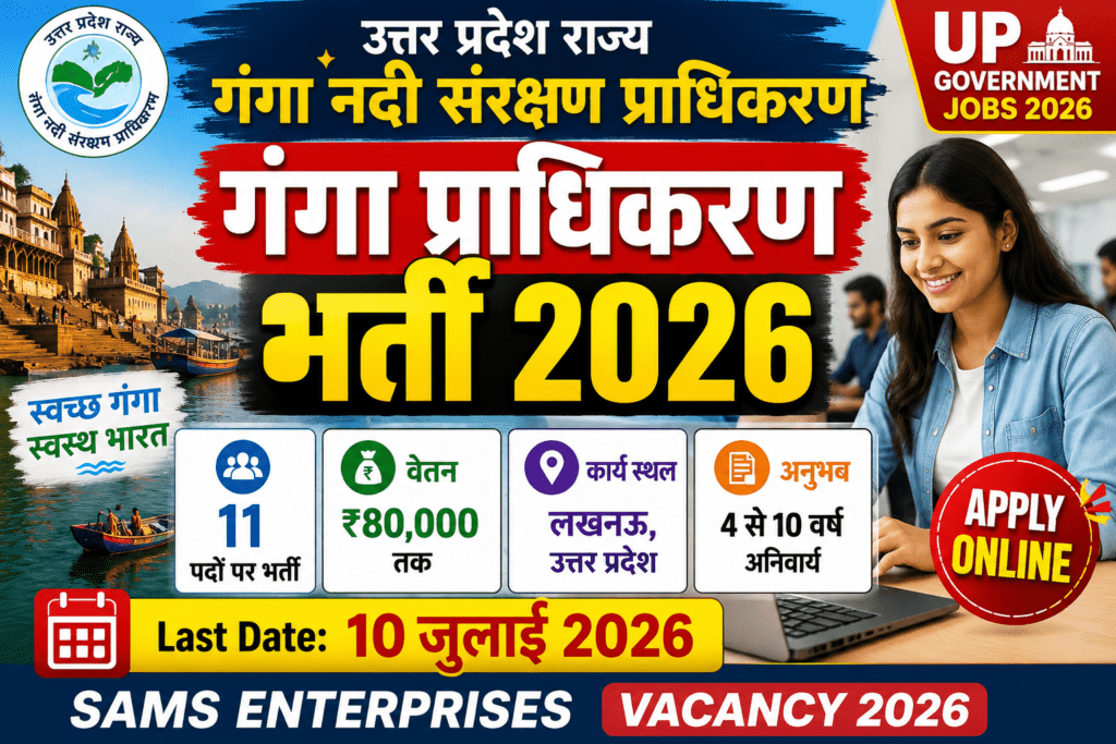 UP Ganga Authority Recruitment 2026