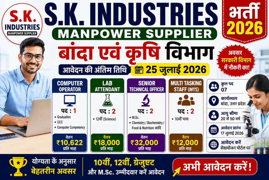 S.K. Industries Bharti 2026